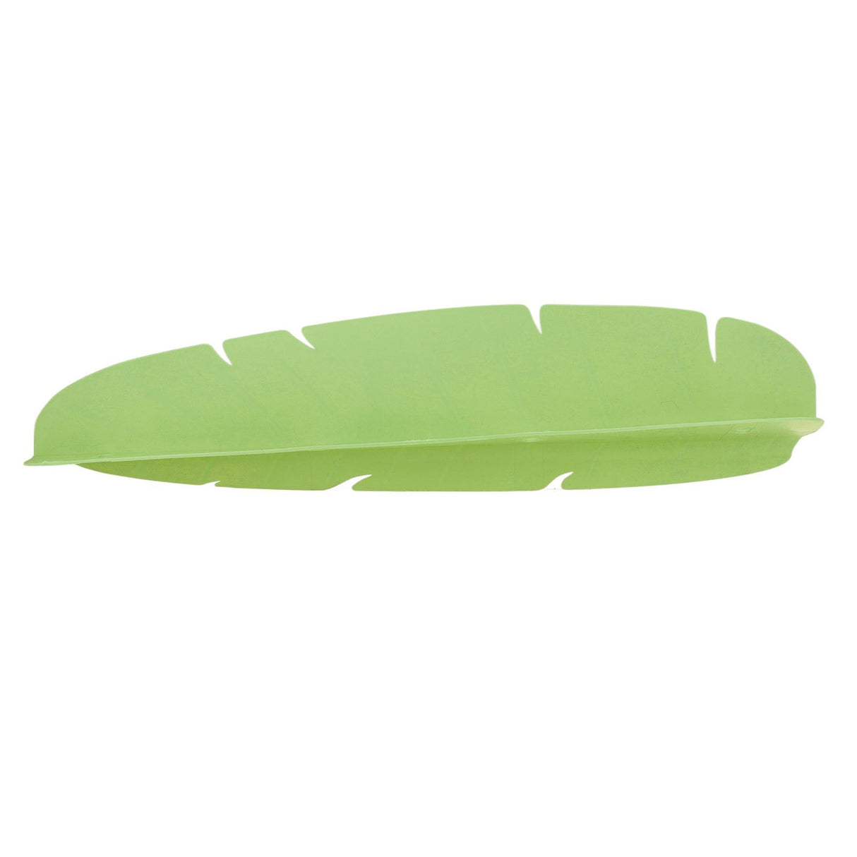 Kitchen Sink Water Splash Guard Elastic Reusable Banana Leaf Water Sink Splashing Guard for Dishes Vegetables Washing Green