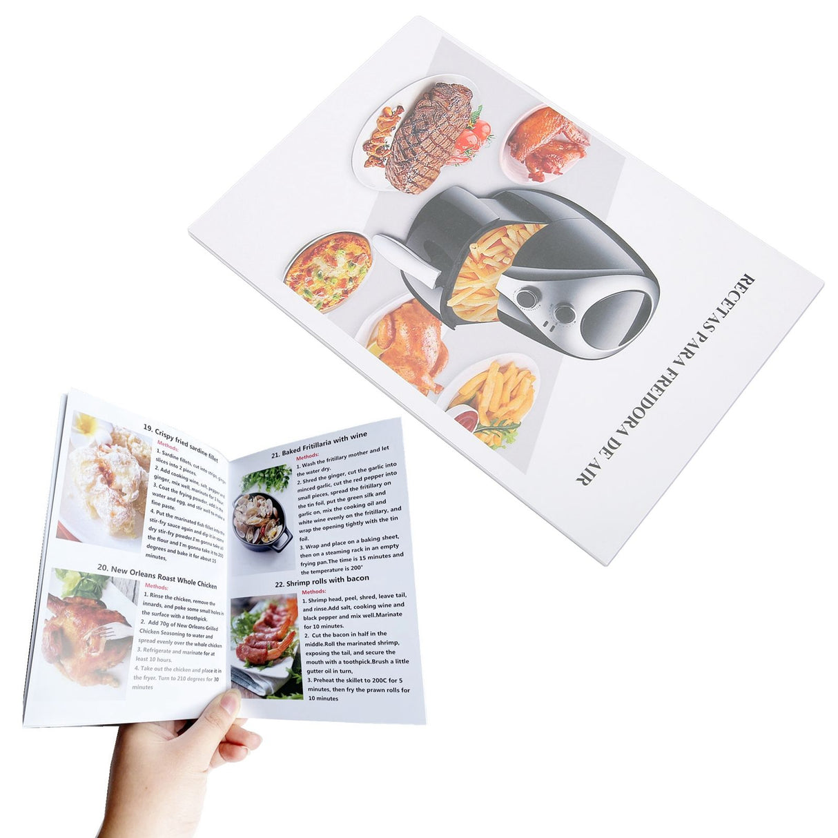 Air Fryer Cookbook 32 Recipes Color Pictures Practical Food Fryer Cookbook for Beginners and Advanced Users