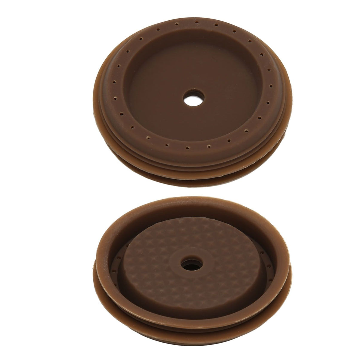 Reusable Coffee Capsule Lid Food Grade Silica Gel Environmental Resilient Lid with Brush Spoon for Vertuoline Pro Coffee Pod