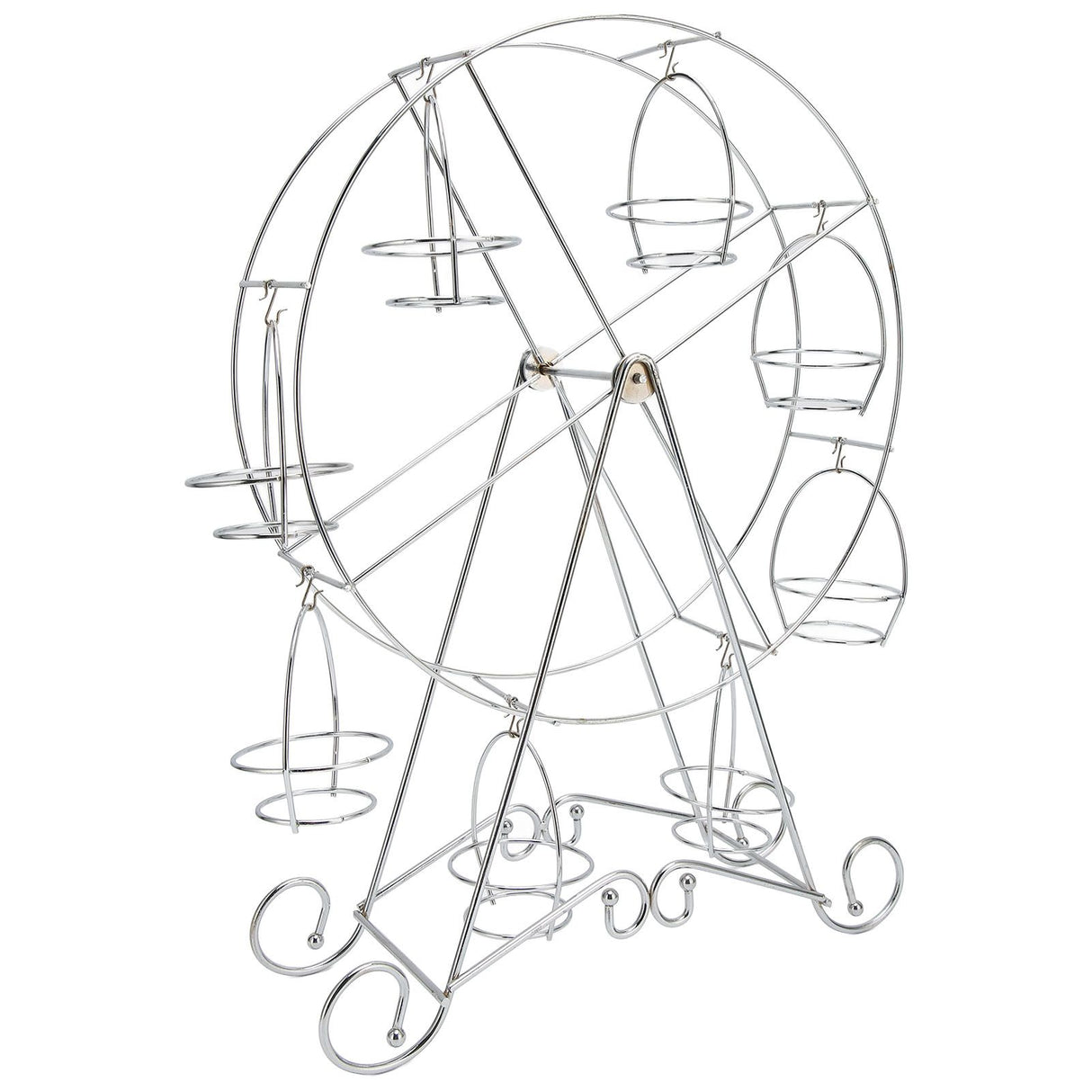 Ferris Wheel Cupcake Stand 8 Cups Dessert Carrier Display Holder for Restaurants Dessert Shops Theme Party