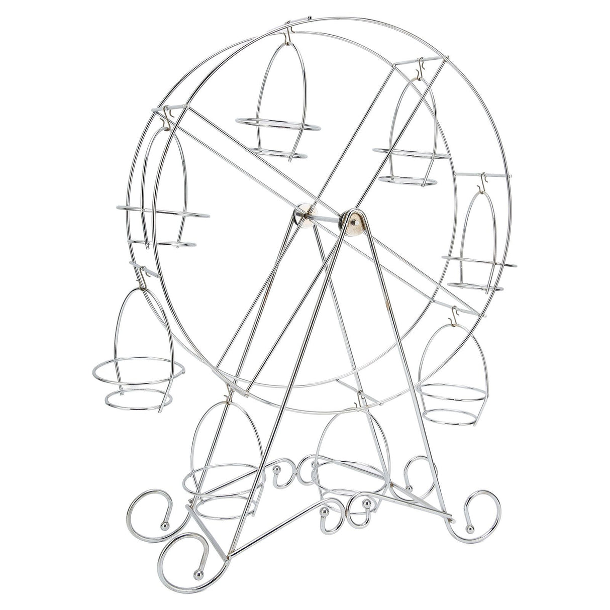 Ferris Wheel Cupcake Stand 8 Cups Dessert Carrier Display Holder for Restaurants Dessert Shops Theme Party