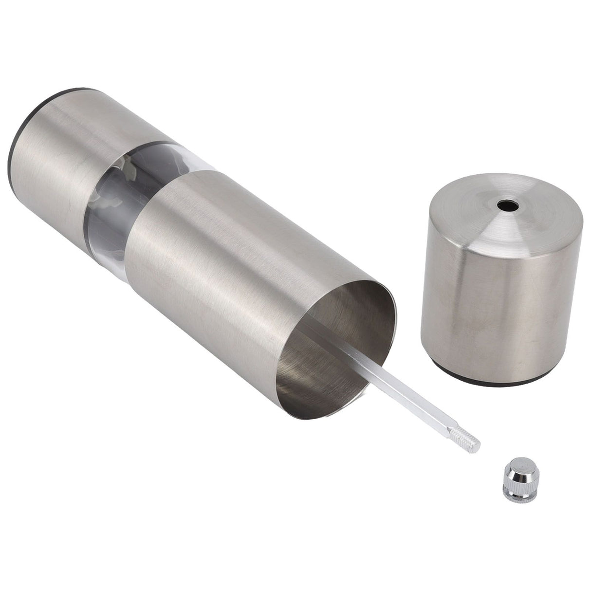 Stainless Steel Pepper Grinder Manual Adjustable Coarseness Salt and Pepper Mills for Kitchen Cooking and BBQ