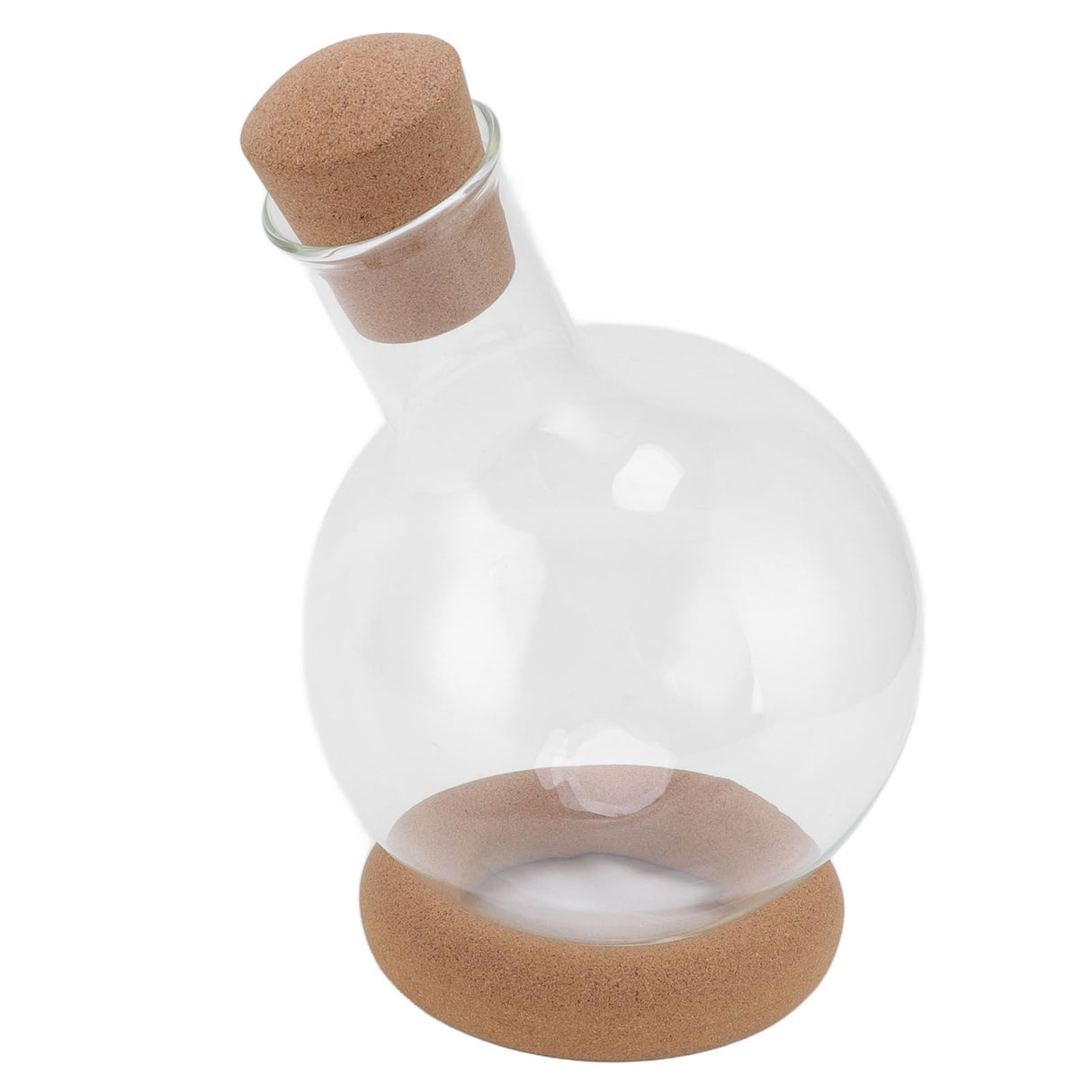 Red Wine Decanter Quick Sober High Borosilicate Glass Transparent Glass Wine Dispenser with Base for Bar Household Gifts 2000ml
