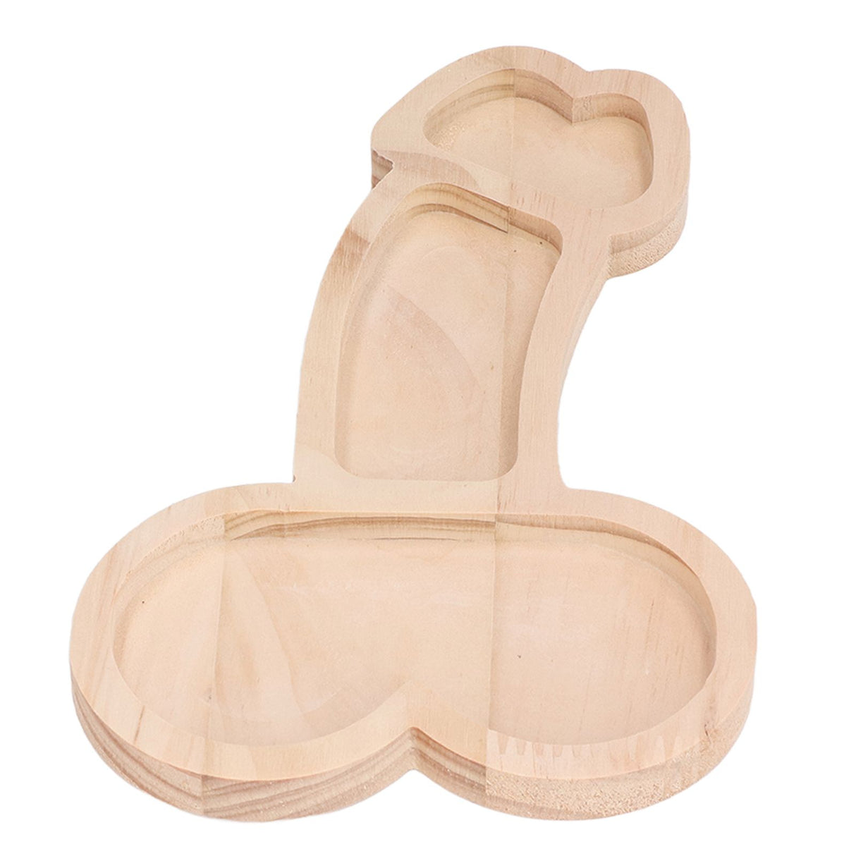 Cheese Plate Novelty 40cm Large Practical Beech Wood Picnic Board Food Platter for Gift Anniversary Party for Restaurant Right