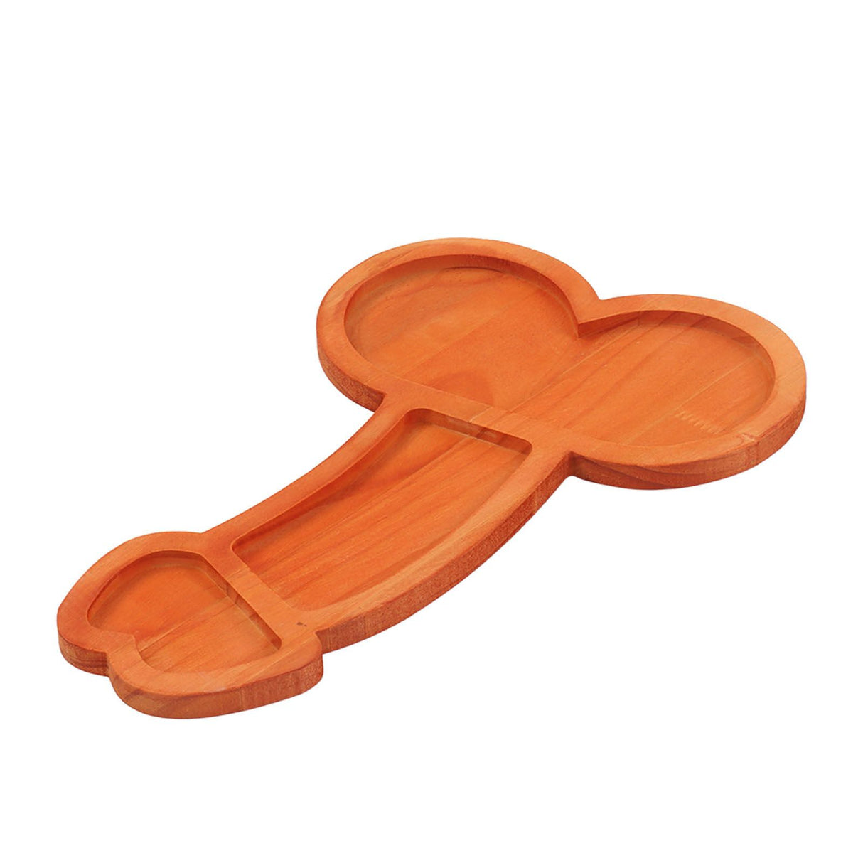 Aperitif Board 15.7in Eco Friendly Wood Nontoxic Odorless BPA Free Large Space Charcuterie Board for Steak Deli Cake Right