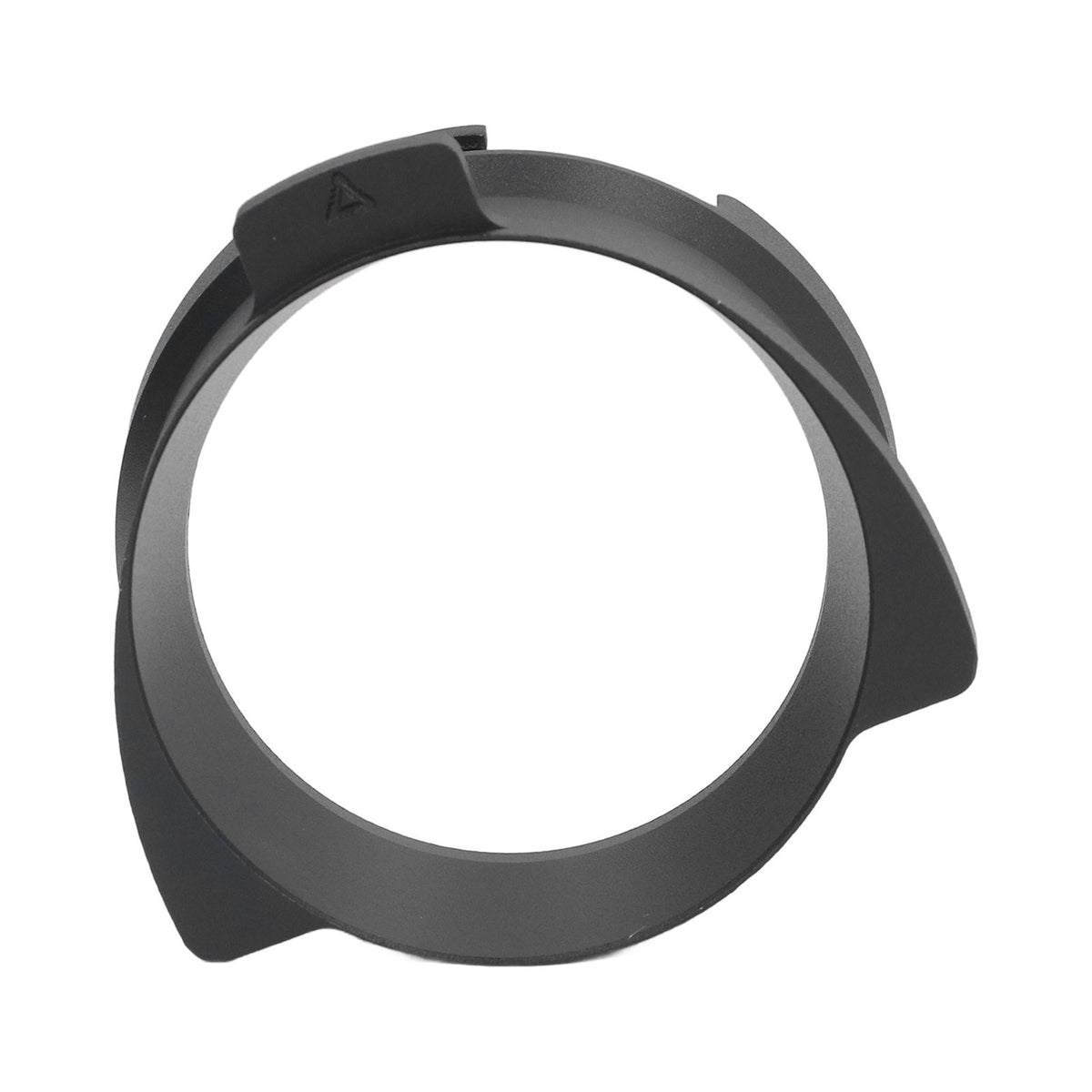 54mm Coffee Portafilter Dosing Funnel Aluminum Alloy Rotatable Dosing Funnel for Coffee Machine Black