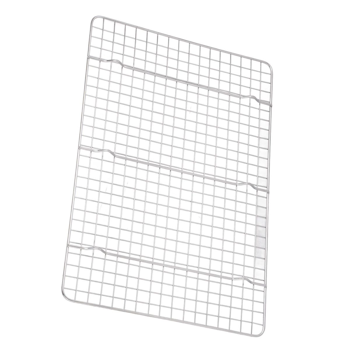 Checkered Cooling Rack 304 Stainless Steel Grid Deformation Resistance Baking Wire Rack for Home Bakery Bread Cake Cooky