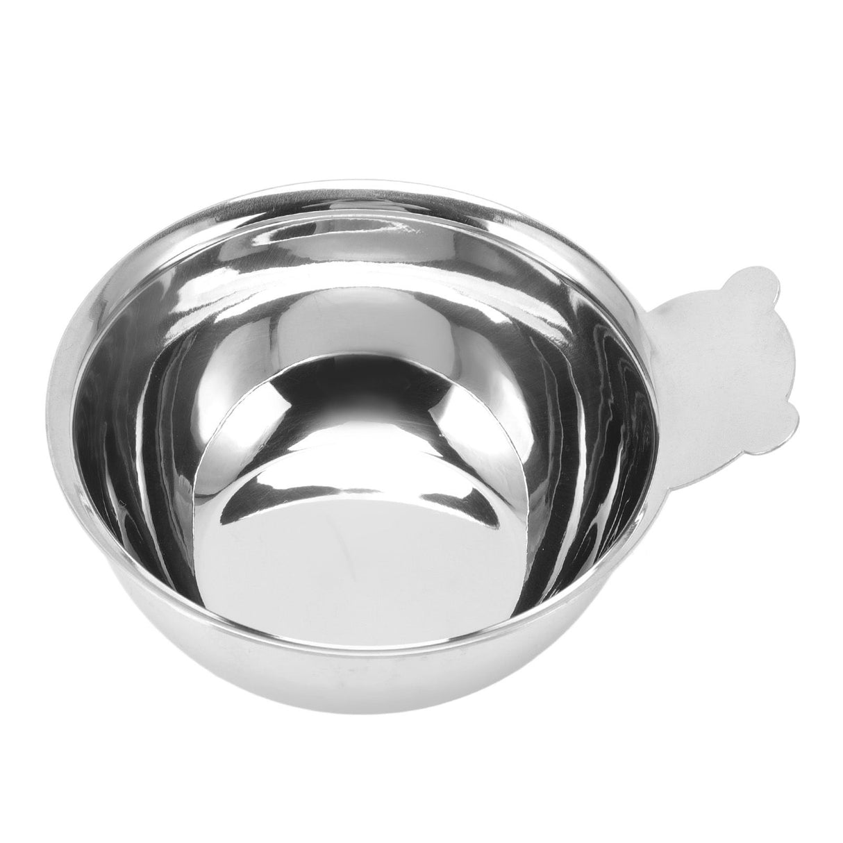 Stainless Steel Bowl Stackable Space Saving Household 304 Stainless Steel Bear Shape Sauce Mixing Bowl for Cooking Baking 10CM