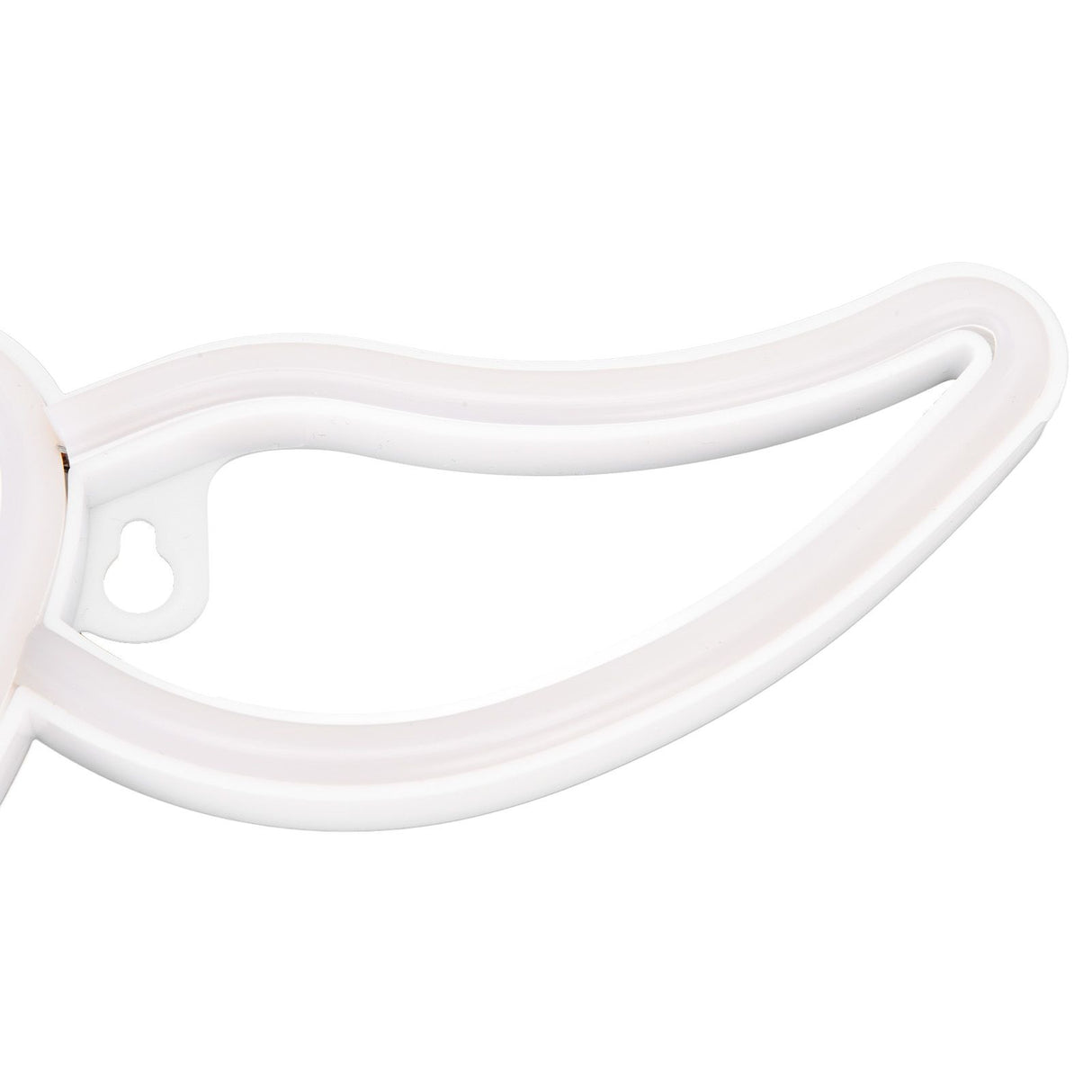 Heart Shaped Neon Light Safe Energy Saving Dual Power Heart Shaped Wings Neon Sign for Valentine's Day Wedding(Purple Light Warm White Light )