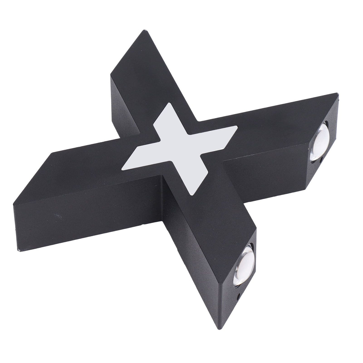 Wall Light IP65 Waterproof X Shaped 7W Aluminum Wall Mount Lamp for Corridor 85‑265V