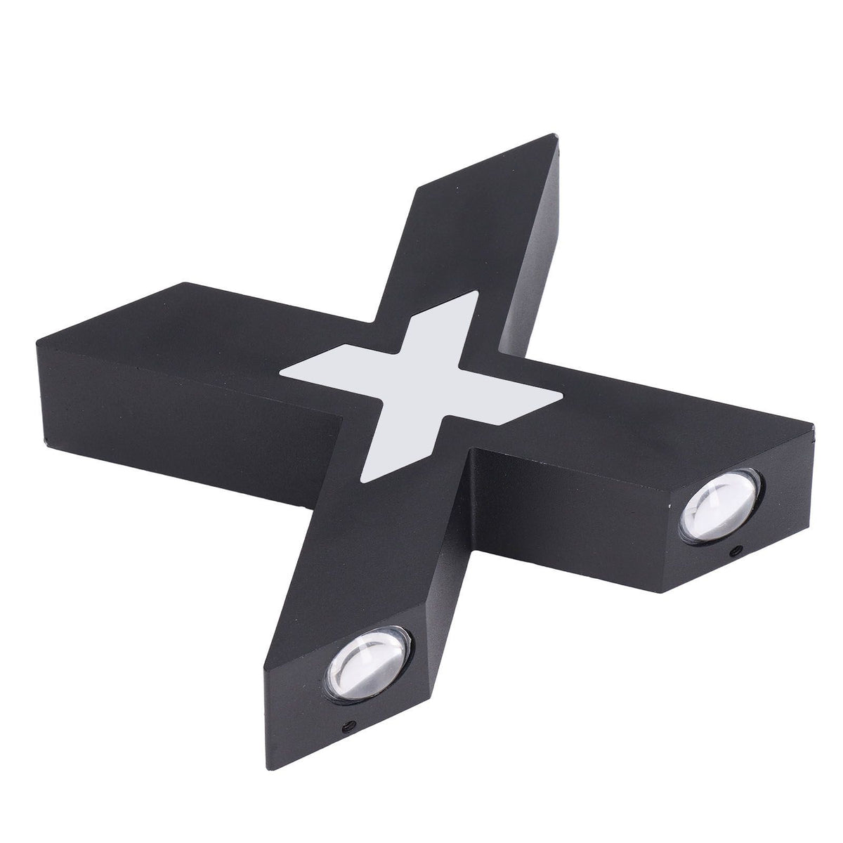 Wall Light IP65 Waterproof X Shaped 7W Aluminum Wall Mount Lamp for Corridor 85‑265V