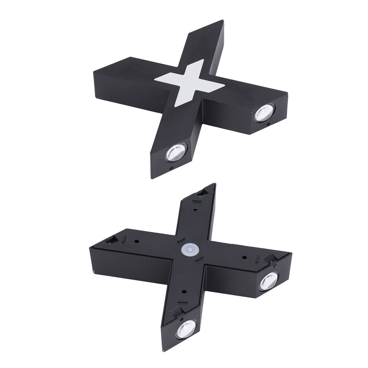 Wall Light IP65 Waterproof X Shaped 7W Aluminum Wall Mount Lamp for Corridor 85‑265V