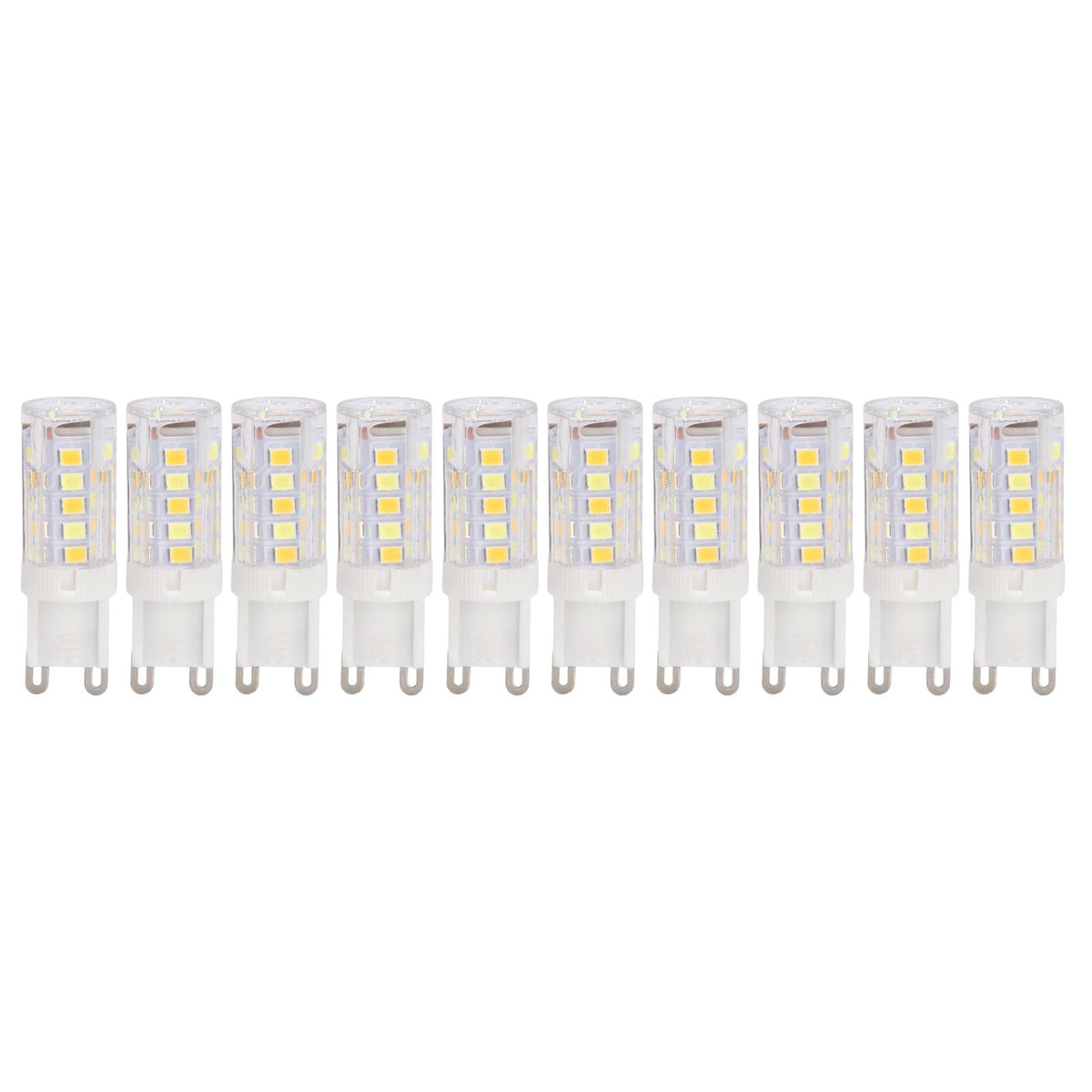 10PCS G9 220V LED Lamp Dimmable Ceramic LED Bulb Replace Halogen Lamp for ChandelierG9 3W 32LED