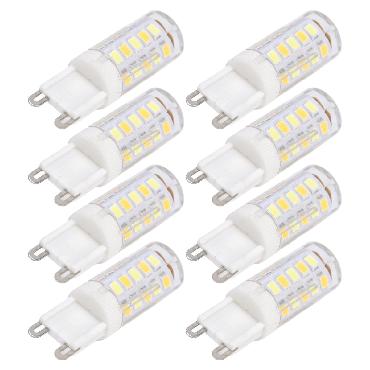 10PCS G9 220V LED Lamp Dimmable Ceramic LED Bulb Replace Halogen Lamp for ChandelierG9 3W 32LED