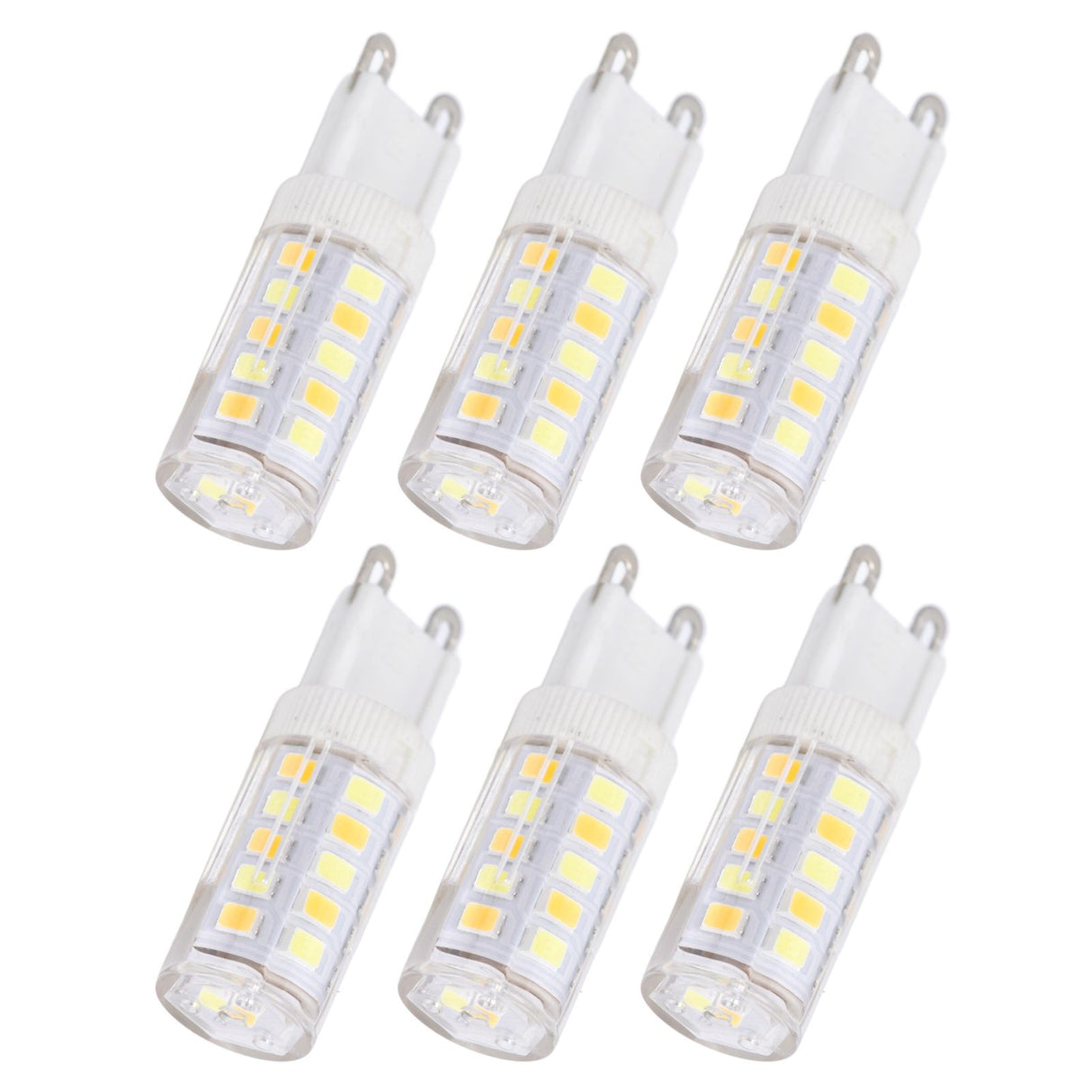 10PCS G9 220V LED Lamp Dimmable Ceramic LED Bulb Replace Halogen Lamp for ChandelierG9 3W 32LED