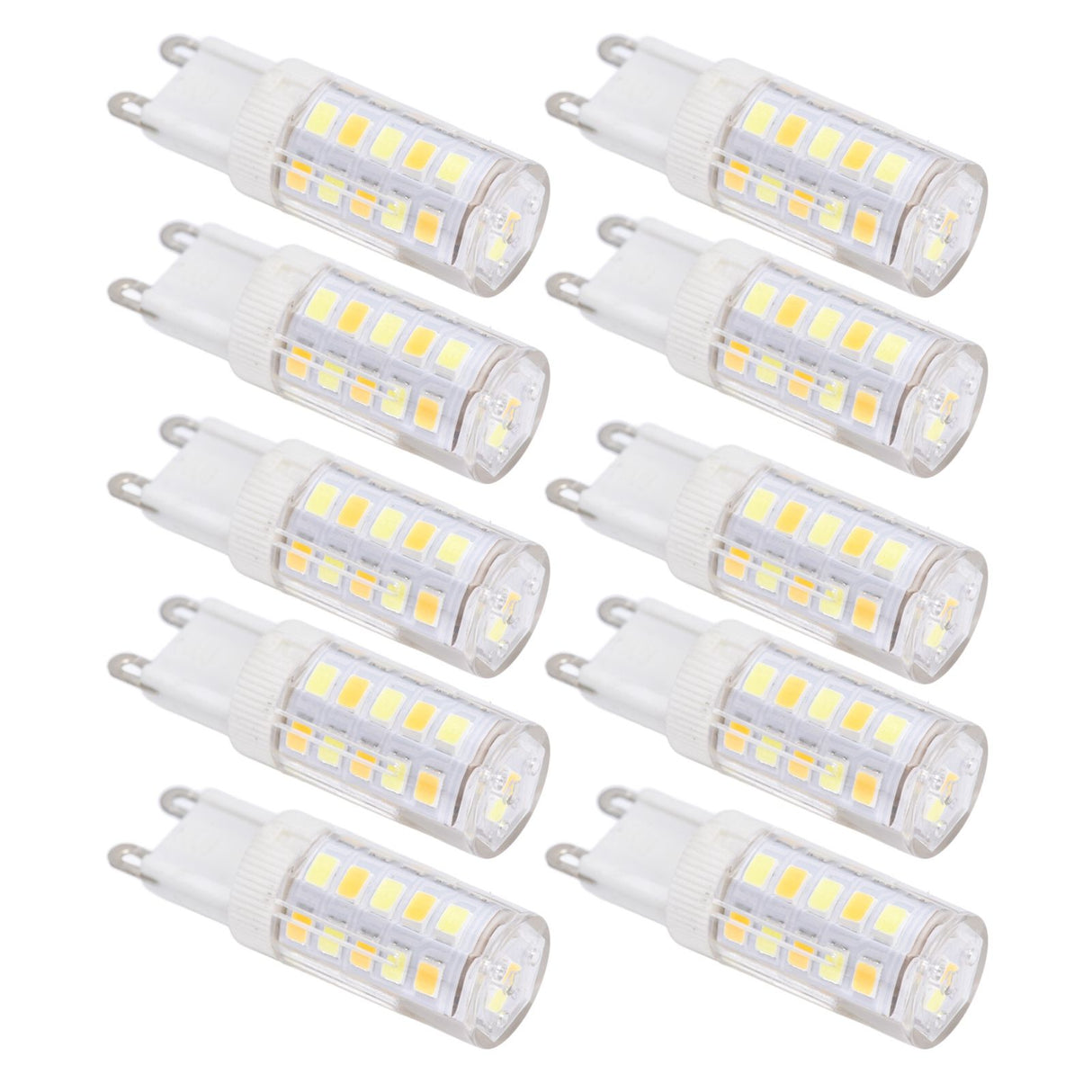 10PCS G9 220V LED Lamp Dimmable Ceramic LED Bulb Replace Halogen Lamp for ChandelierG9 3W 32LED