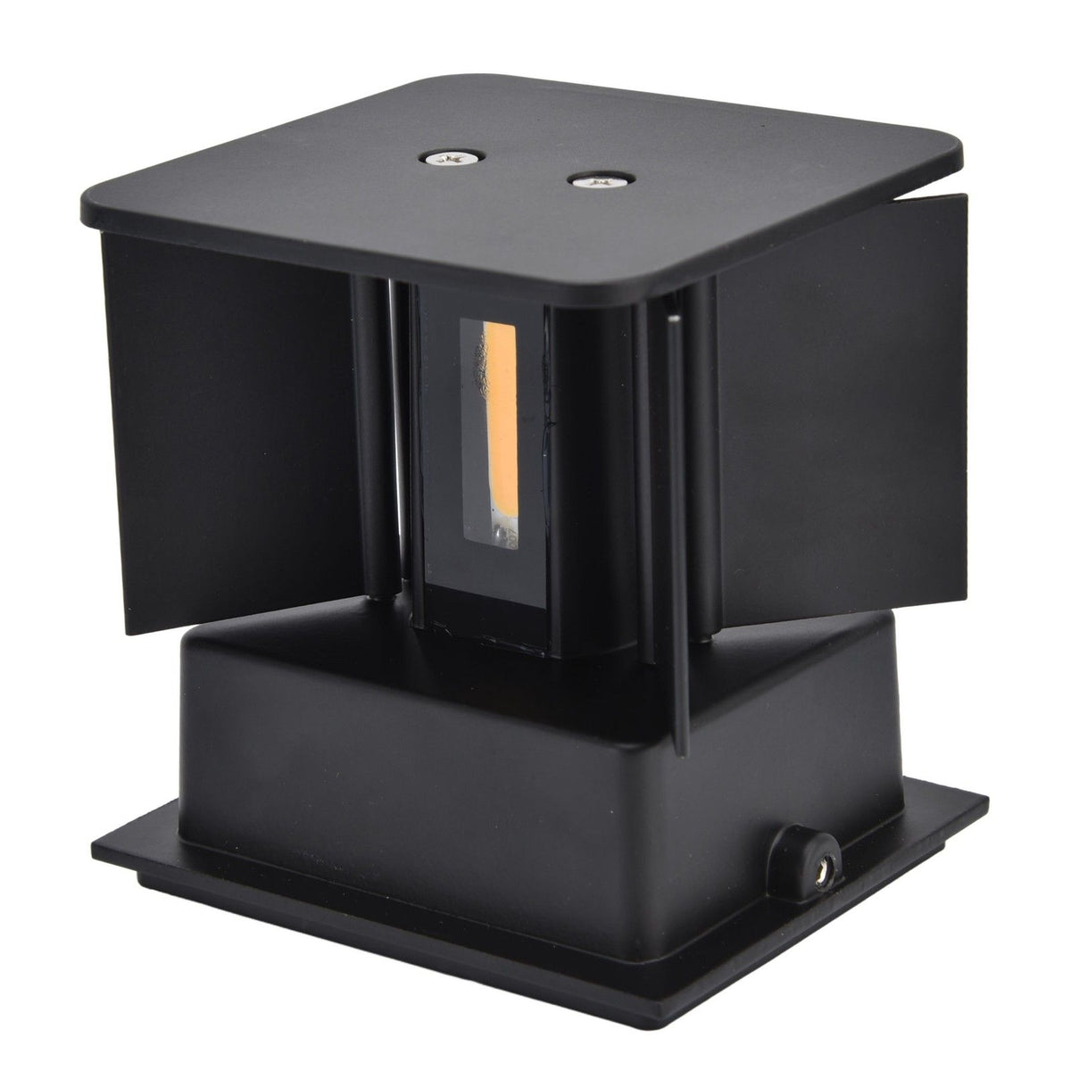 3.9in Wall Lamp Adjustable Light Angle Energy Saving Environmental Friendly Up Down Wall Light 90‑265V7W