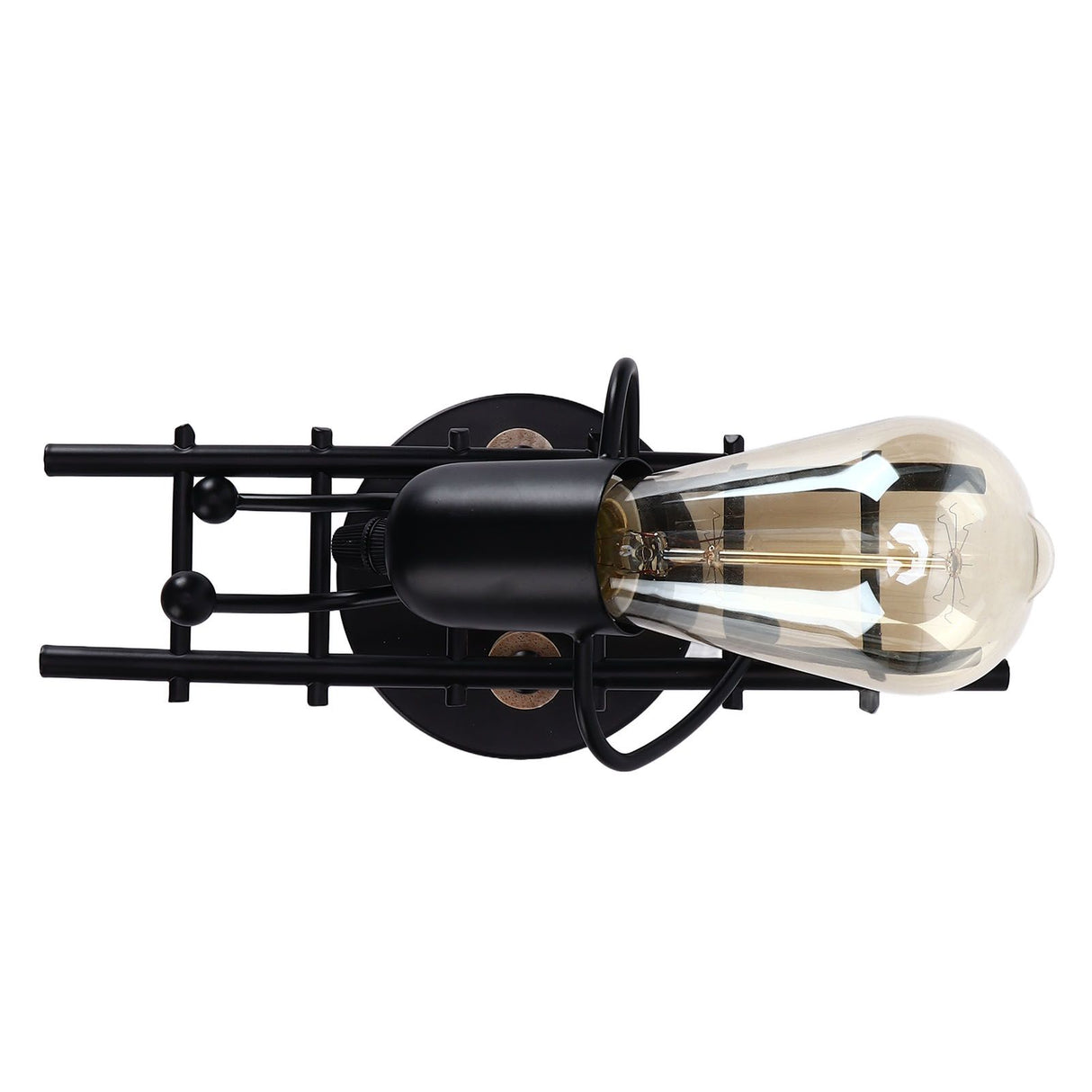 Wall Lamp Unique Design Exquisite Cute Beautiful Wall Decoration Light for Restaurants Bedrooms Cafes HotelsBlack