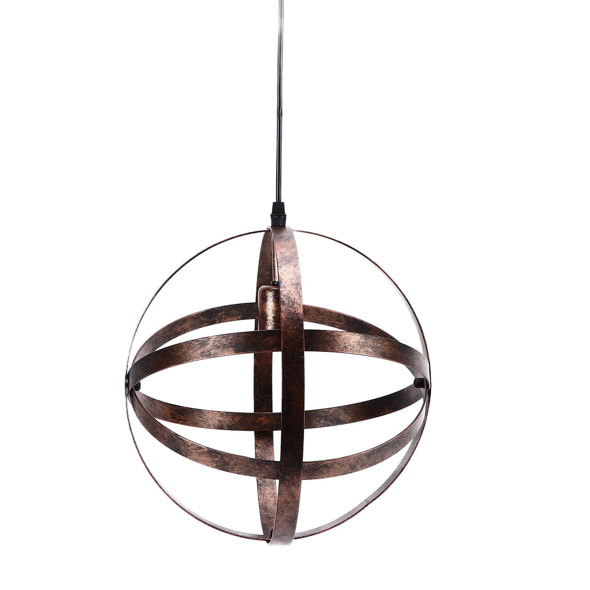 Ball Earth Chandelier Retro American Industry Warm Romantic Stable Firm Wall Lamp for Coffee Shop Store