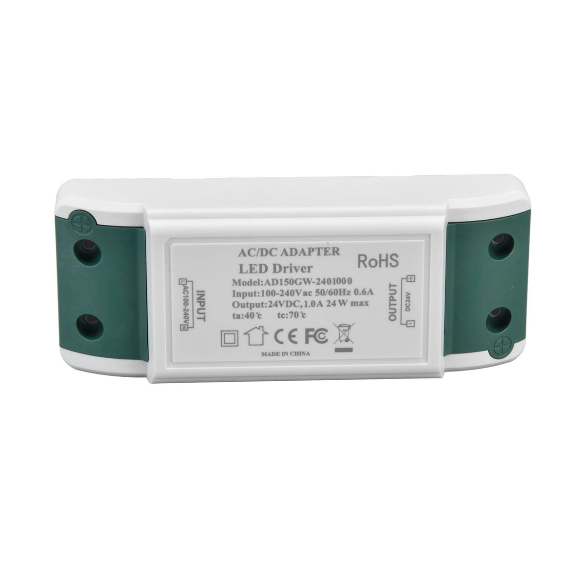 LED Driver Short Circuit Overcurrent Lightweight Portable Easy Installation Constant Current LED Drive AC100‑240V