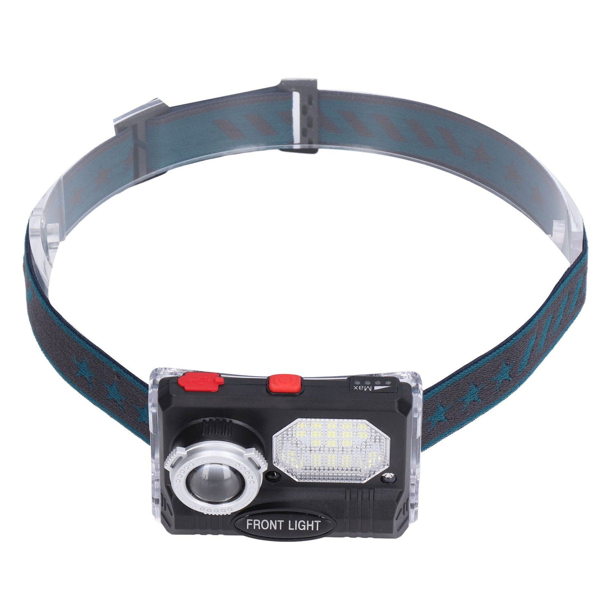 LED Headlight Multifunctional Induction Headlamp USB Charging Outdoor Waterproof Head Flashlight