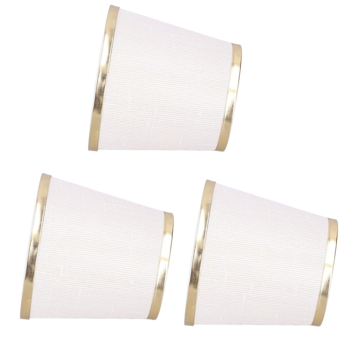 3PCS E14 Lampshade Barrel Shape Table Lamp Shade Meson Installation Fabric Bedroom Ceiling Lamp Shade