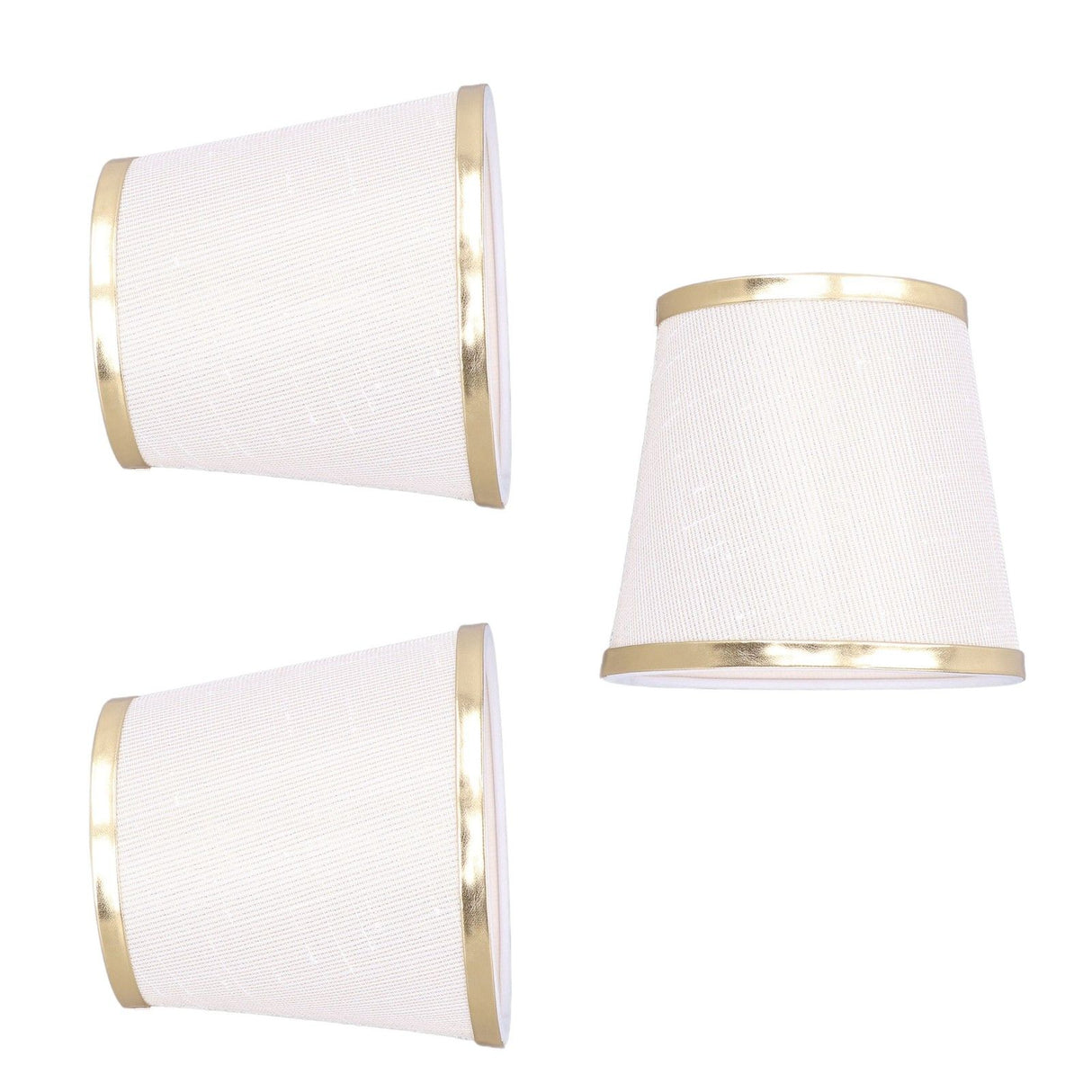 3PCS E14 Lampshade Barrel Shape Table Lamp Shade Meson Installation Fabric Bedroom Ceiling Lamp Shade