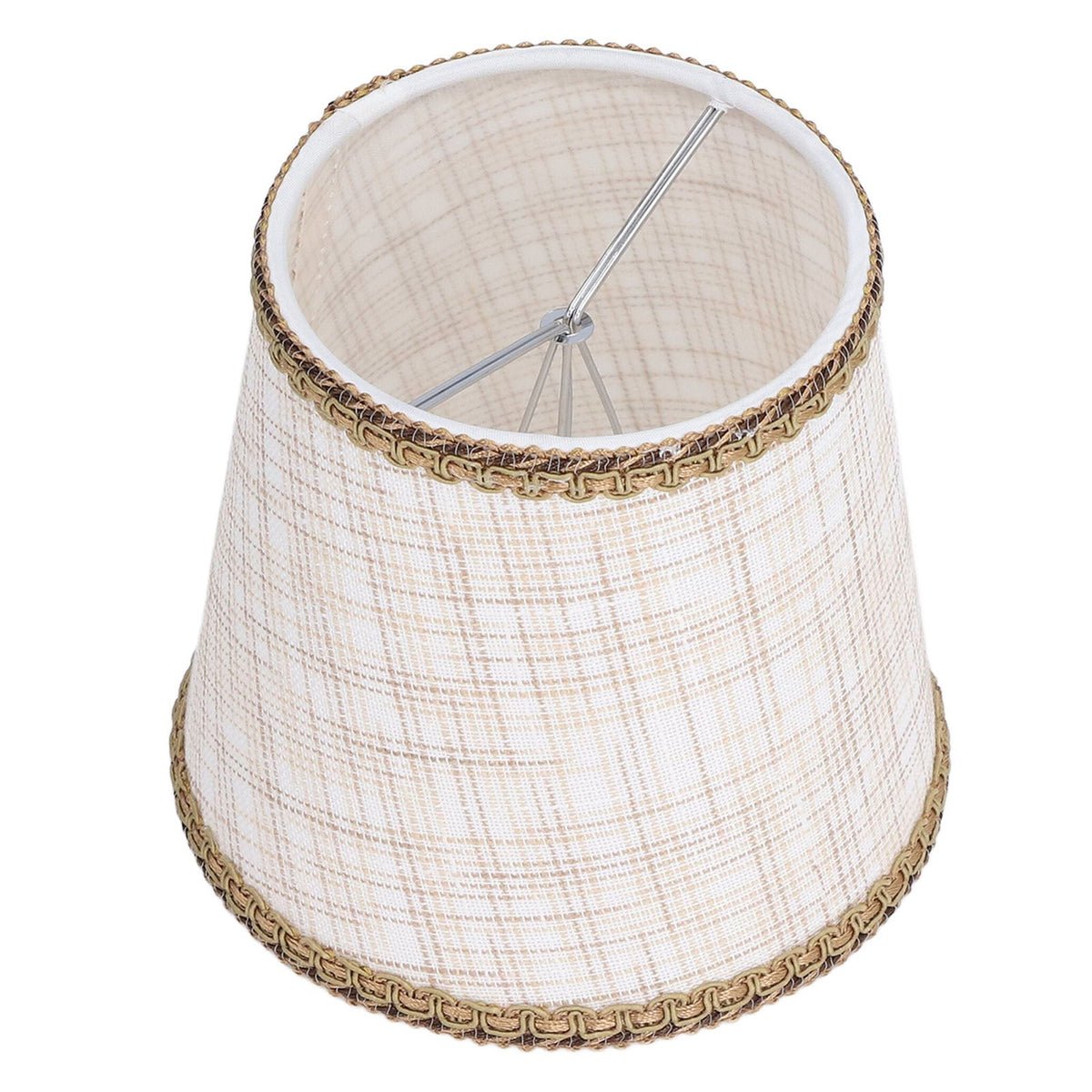 3Pcs Small Lamp Shades Hand Crafted Exquisite Soft Lightweight Dustproof High Luminousness Table Lampshade