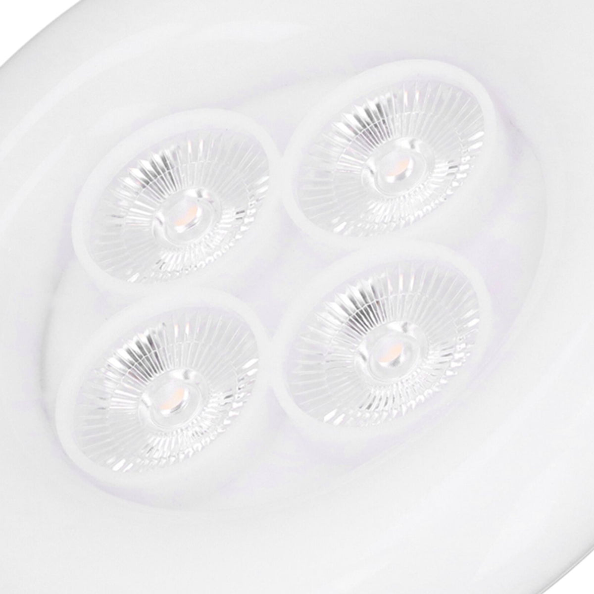 E27 LED Ceiling Light 38W Garage Lamp RGB Energy Saving 3 Mode Bedroom Light 165V‑265V