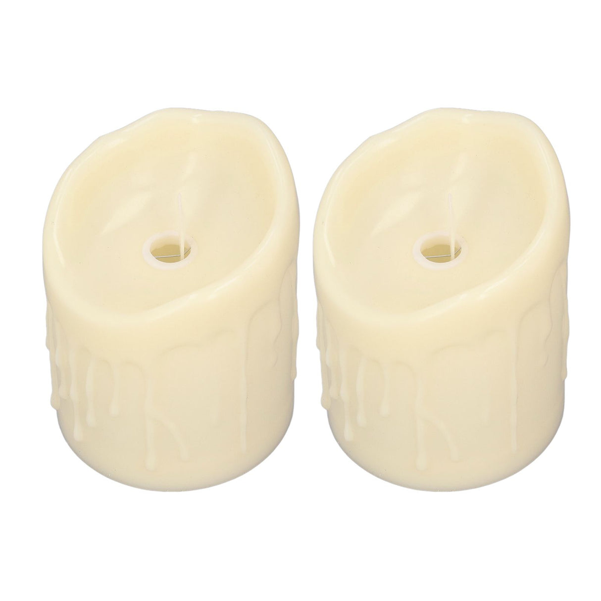 2pcs Flameless Candles Lamp Simulation LED Candle Light for Dating Wedding Proposal