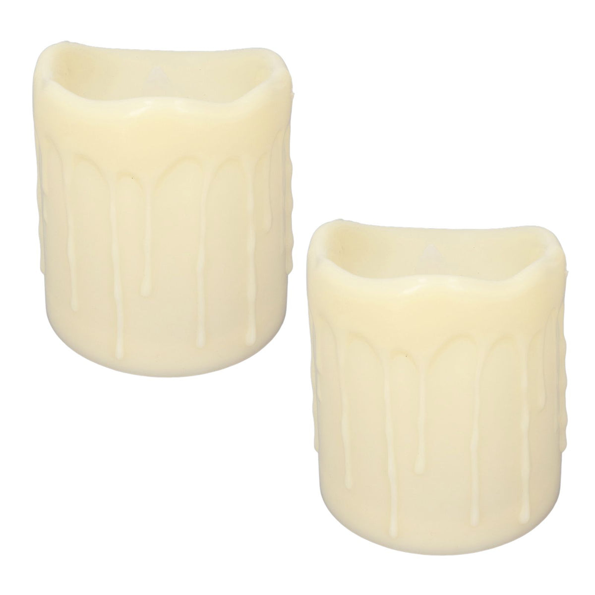 2pcs Flameless Candles Lamp Simulation LED Candle Light for Dating Wedding Proposal