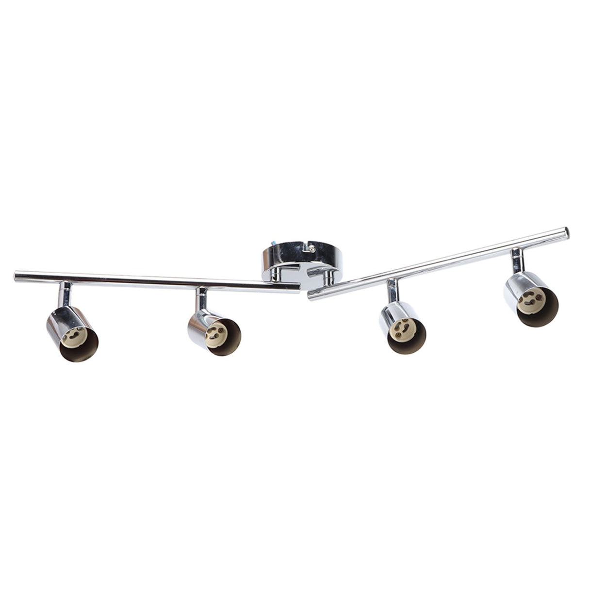 Lamp Holder 4 Head Adjustable Flexible Rotation GU10 Light Holder for Bedrooms Living Rooms Restaurants Offices 85V to 265V