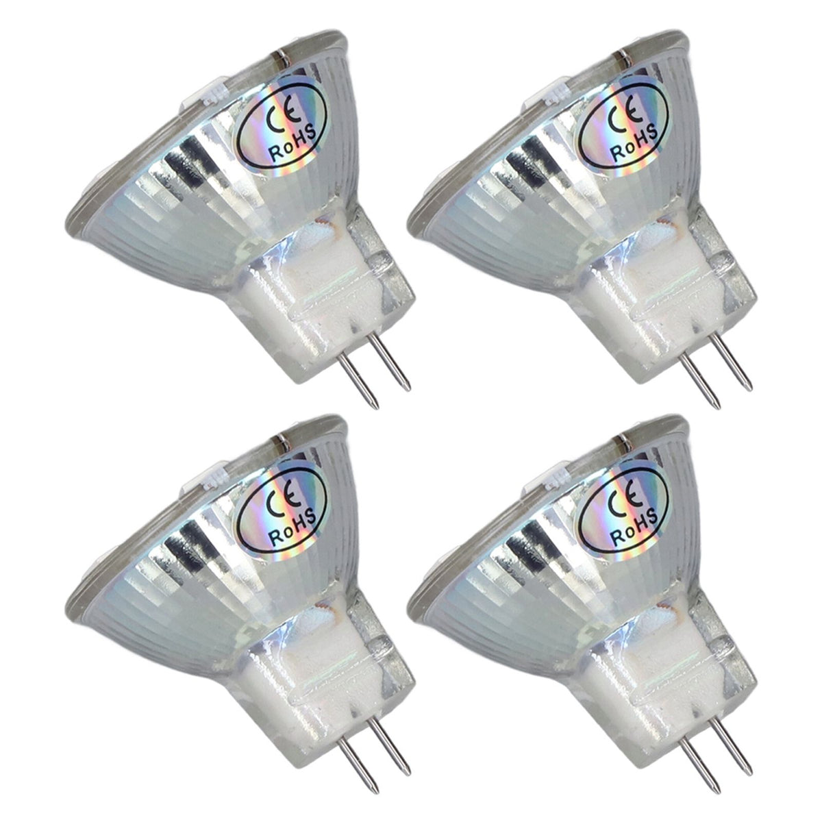 4Pcs MR11 LED Bulb 5W 500lm Bulb Replacement with 15 Beads Double Pin Base for Spotlight Landscape LampCold White
