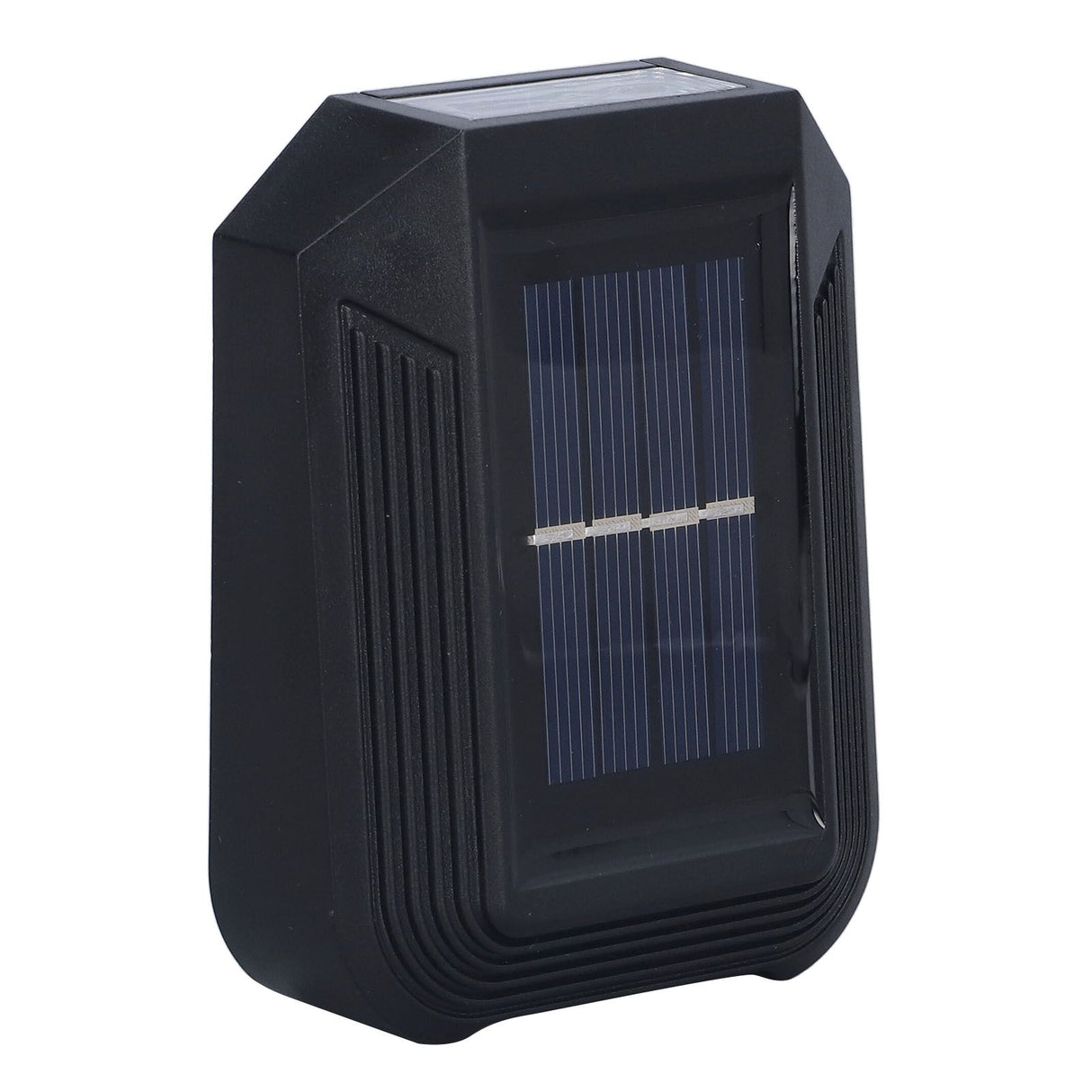 Outdoor Solar Wall Lights Outside Exterior Light Fixture 6LED IP65 Protection for Outdoor Decoration Garden CourtyardWhite Light