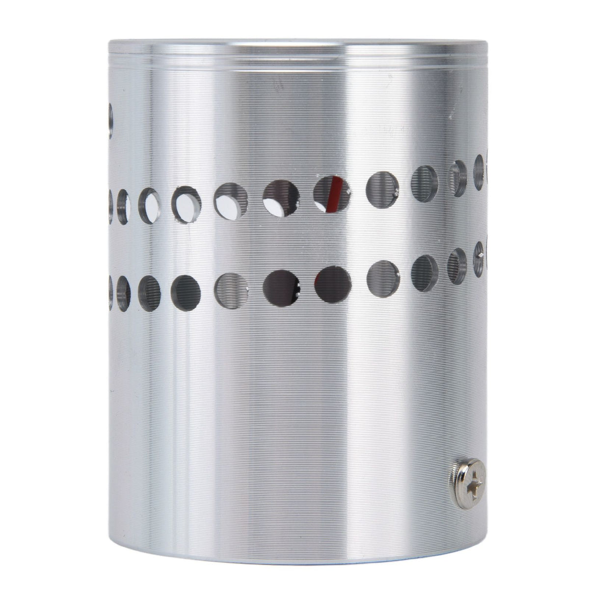LED Aluminum Spiral Hole Wall Light Corrosion Resistance 3W Dimmable Spiral Lamp for Porch Living RoomPurple