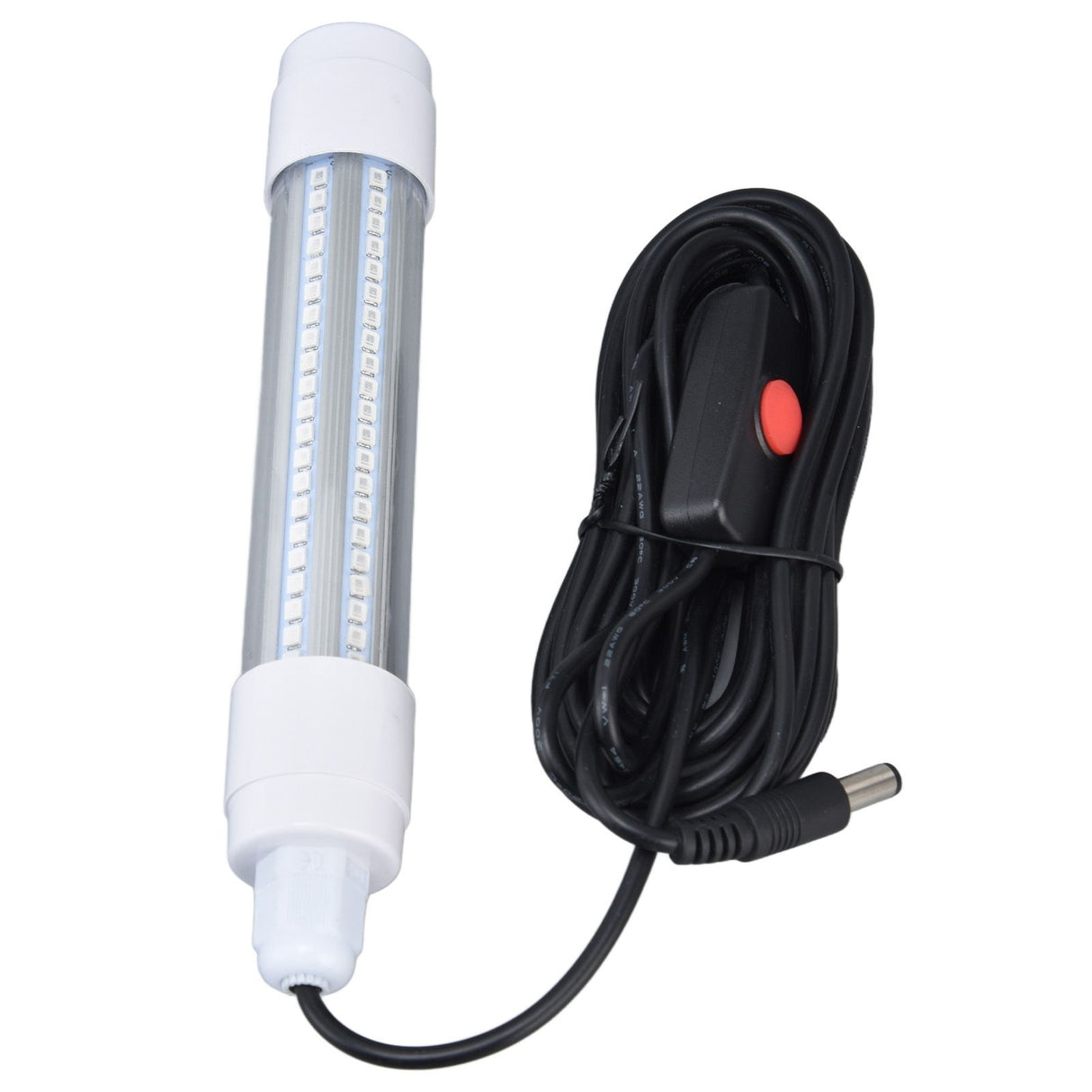 Fishing Light 126 LED IP68 Waterproof 1000lm Submersible Night Fish Finder Lamp 13W AC12‑36VWhite Light