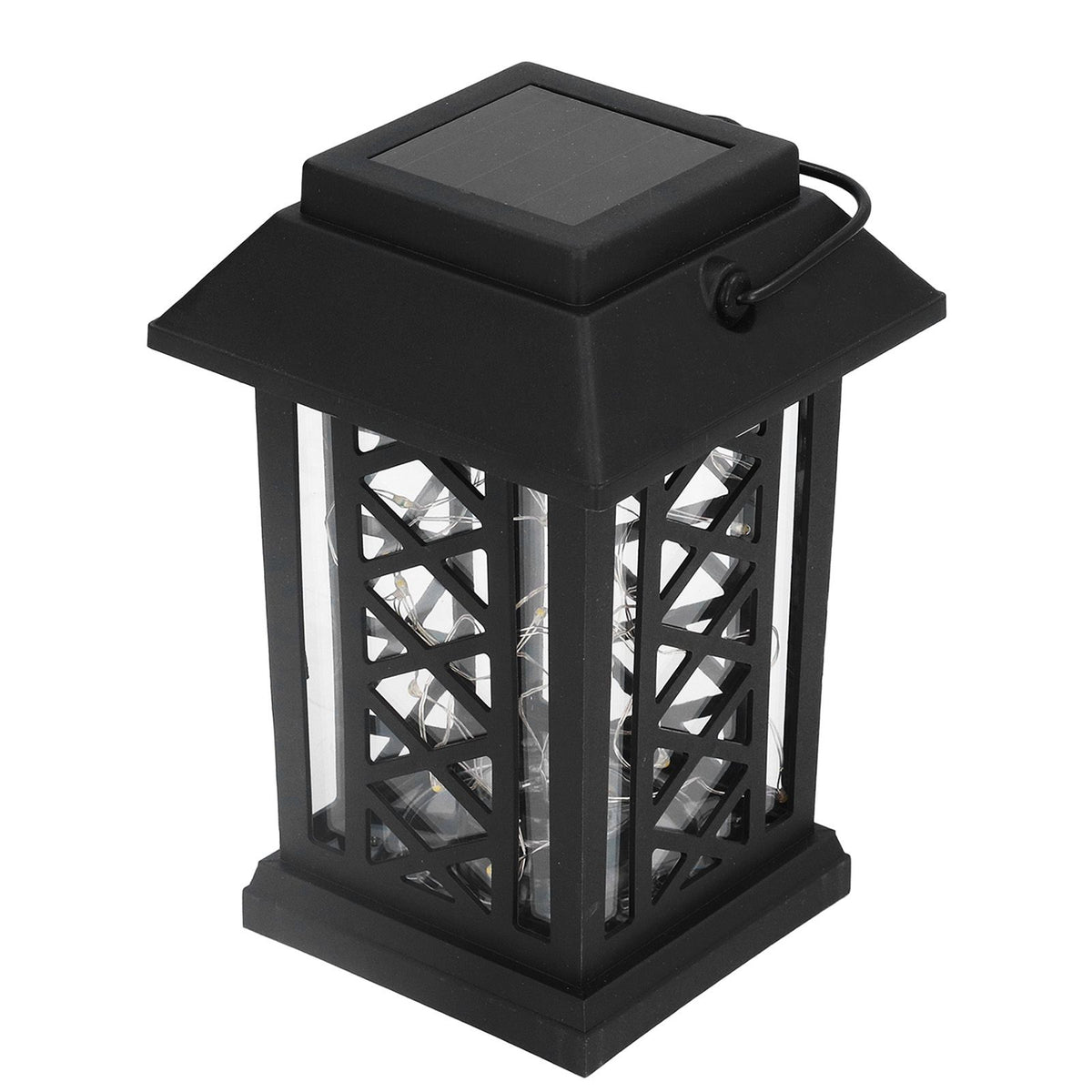 Outdoor Garden Chandeliers String Lights Lanterns Landscape Decorative Garden Chandelier Solar Powered Lawn Lights