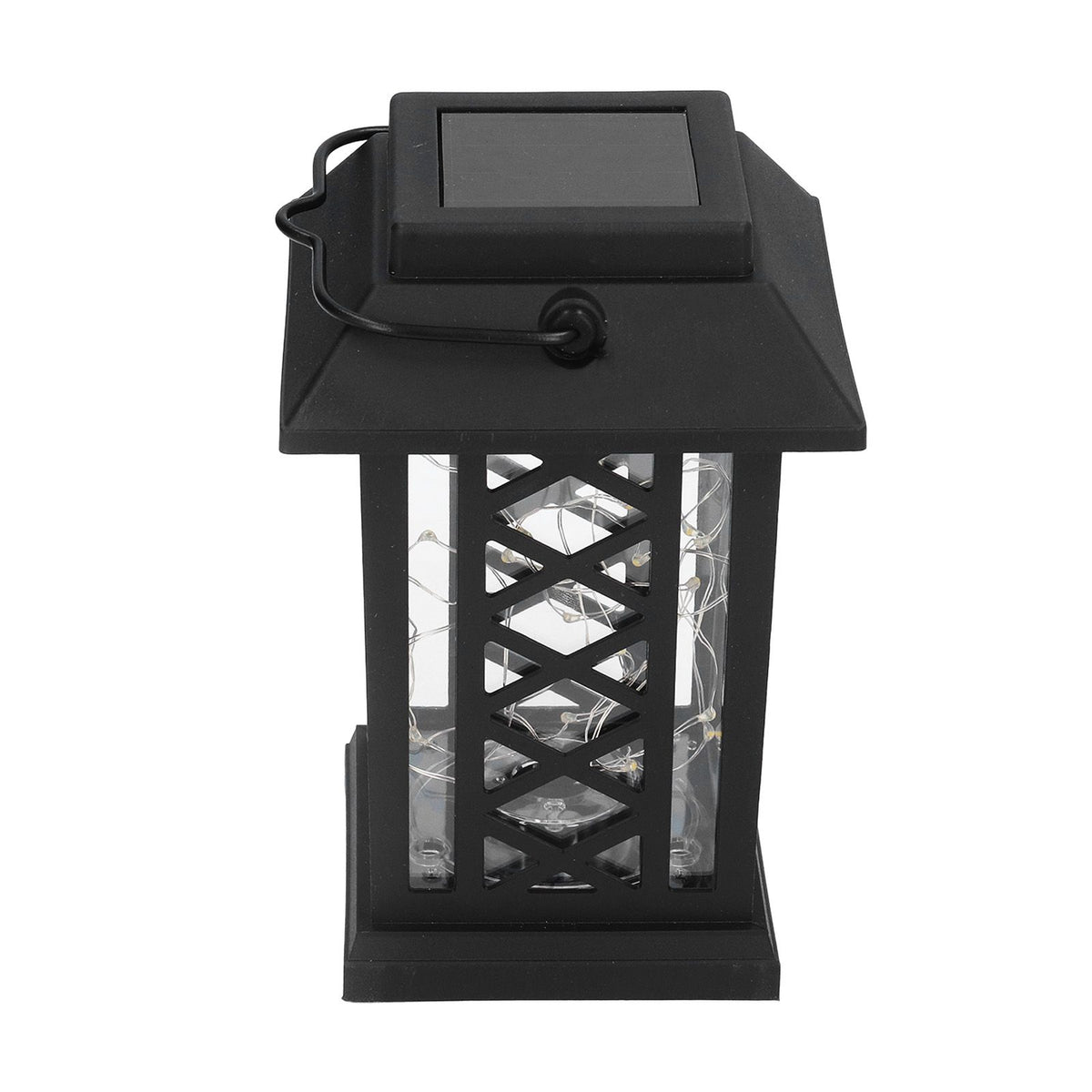 Outdoor Garden Chandeliers String Lights Lanterns Landscape Decorative Garden Chandelier Solar Powered Lawn Lights