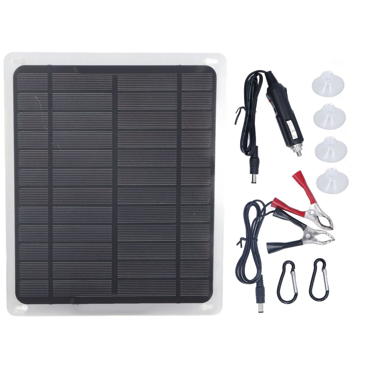 20W 12V Solar Panel Car Battery Charger for Car Boat Airplanes Satellites Space Stations