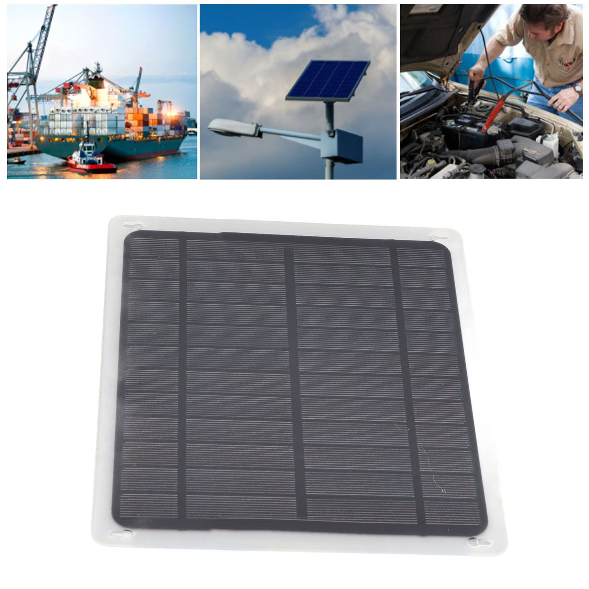 20W 12V Solar Panel Car Battery Charger for Car Boat Airplanes Satellites Space Stations