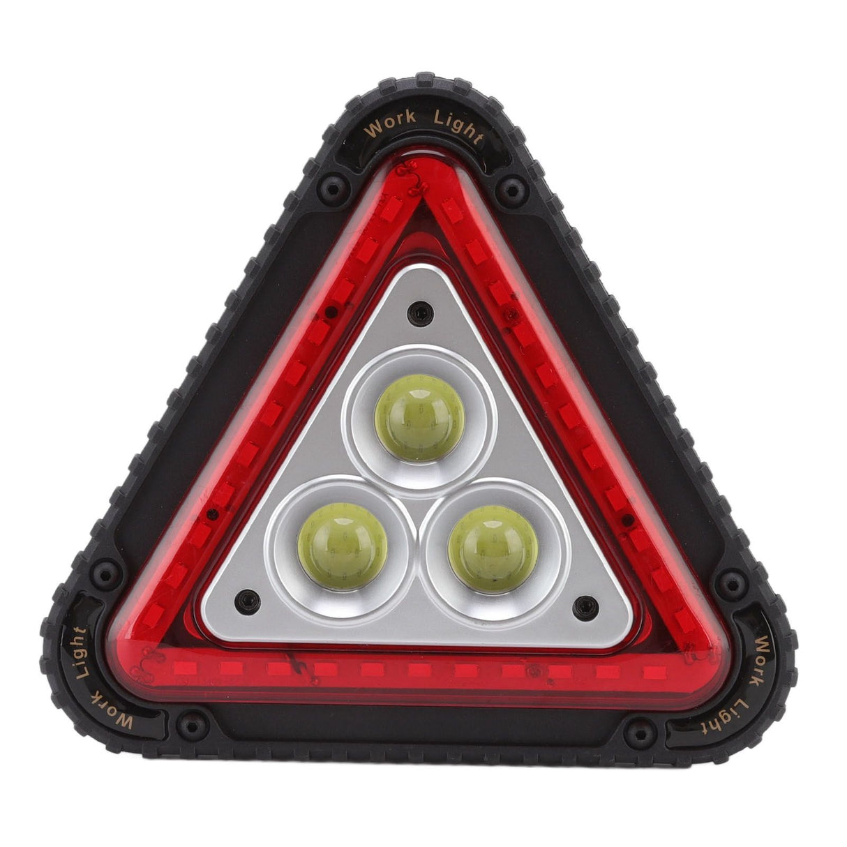COB Work Light Triangle Multifunctional Warning Red Floodlight USB Charging Car Repairing Floodlight for Car Emergency