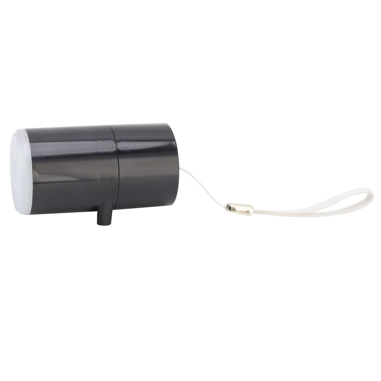 Electric Vacuum Pump USB Charging Inflatable Pump with 4 Lighting Gear for Outdoor Camping Black