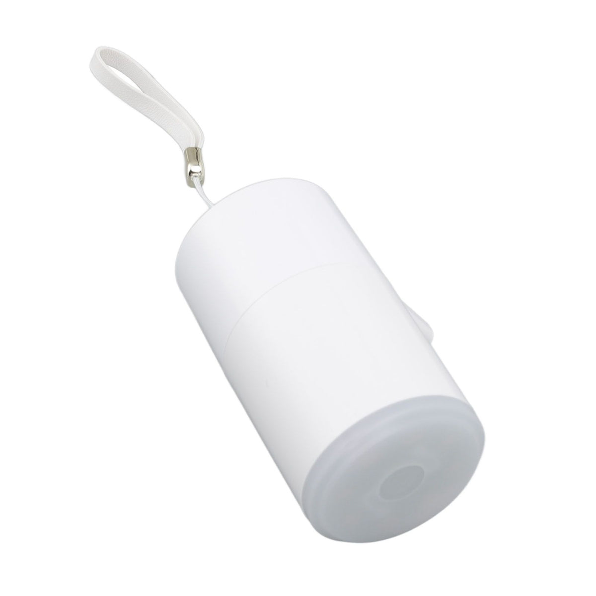 Electric Vacuum Pump USB Charging Inflatable Pump with 4 Lighting Gear for Outdoor Camping White