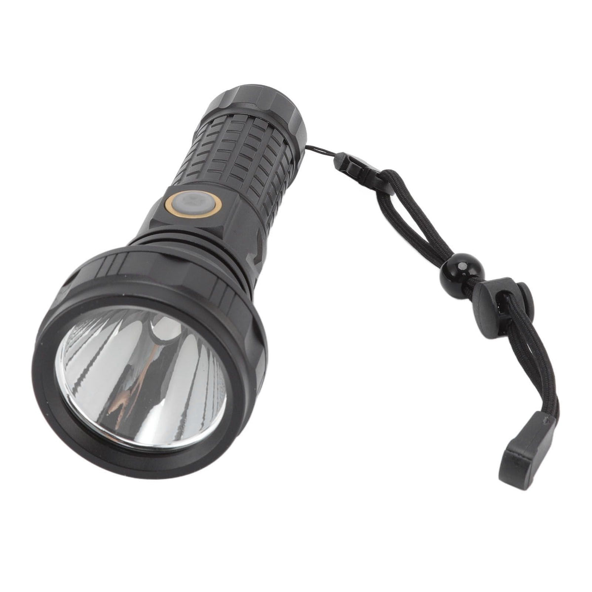 Flashlight Aluminum Alloy 8000lm Three Light Modes Waterproof Flashlight for Household Emergency Camping Hiking Traveling