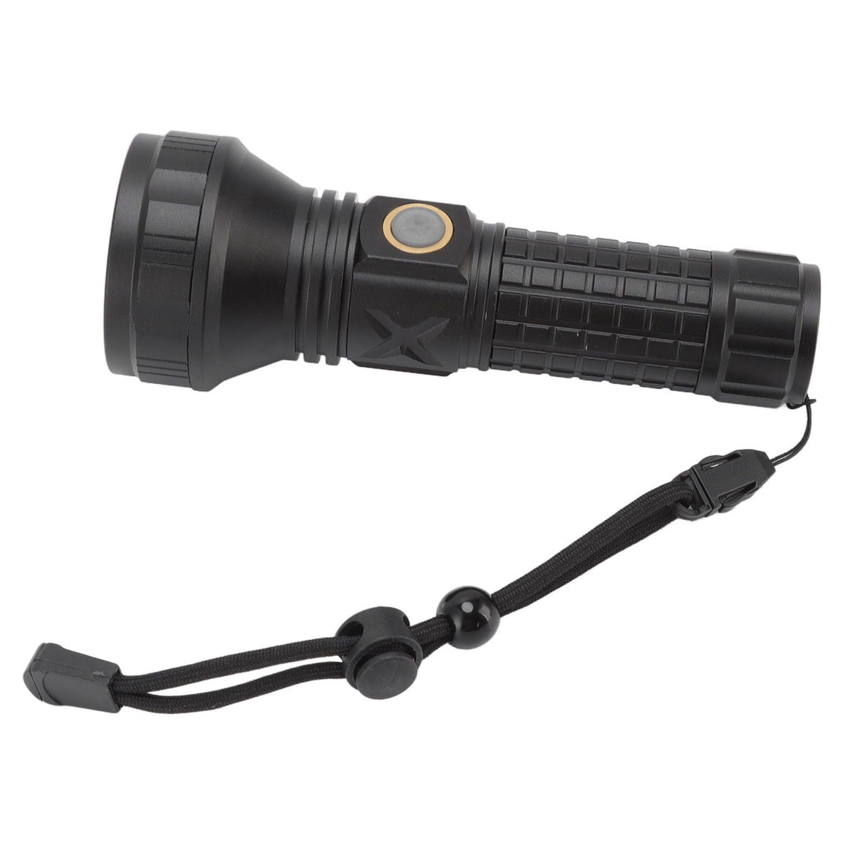 Flashlight Aluminum Alloy 8000lm Three Light Modes Waterproof Flashlight for Household Emergency Camping Hiking Traveling