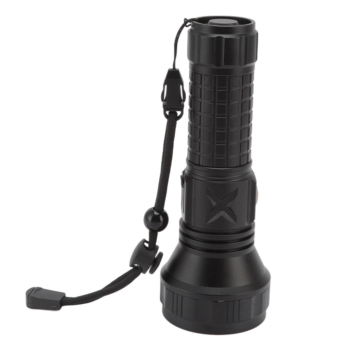 Flashlight Aluminum Alloy 8000lm Three Light Modes Waterproof Flashlight for Household Emergency Camping Hiking Traveling