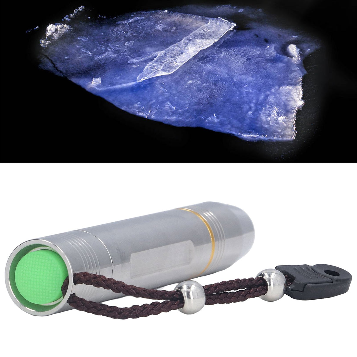 Jade Appraisal Light Detector Lamp Pocket LED Torch Identification Flashlight for Jewelry Gemstones Diamond Identification