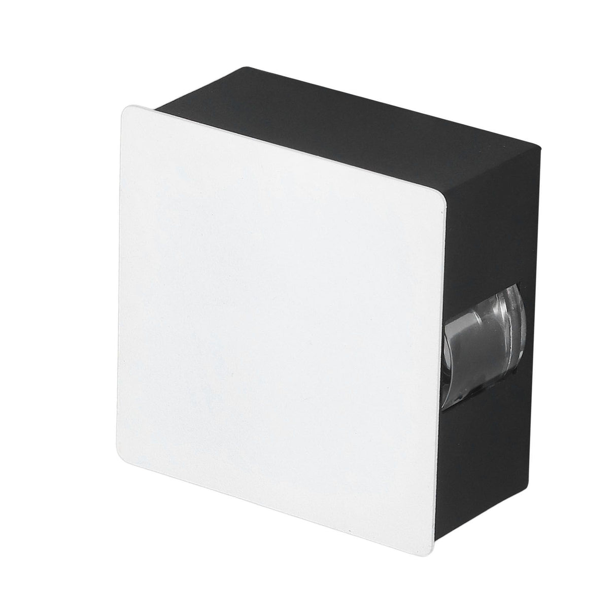 Beam Wall Light Quadrate Design Retro Warm Light 3W Unilateral Lighting LED Wall Lamp AC85 to 265V for Hotel White Shell