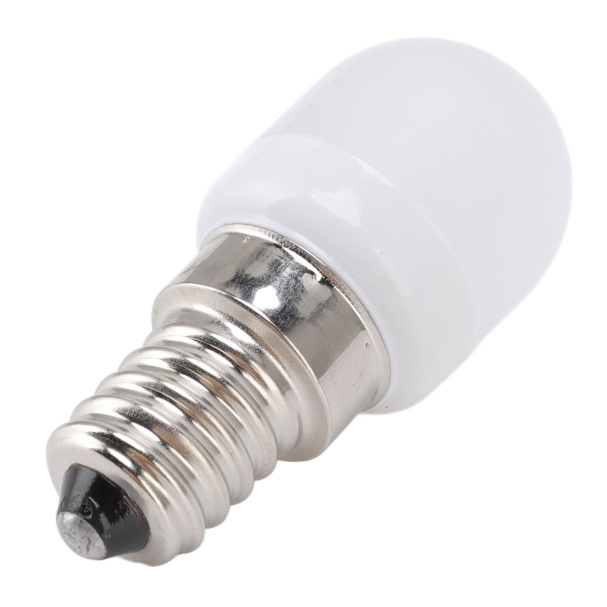 10Pcs E14 Light Bulb Stainless Steel 1.5W 220V LED Bulb for Chandelier Ceiling Cabinet Wall Table Lamps Warm White Light