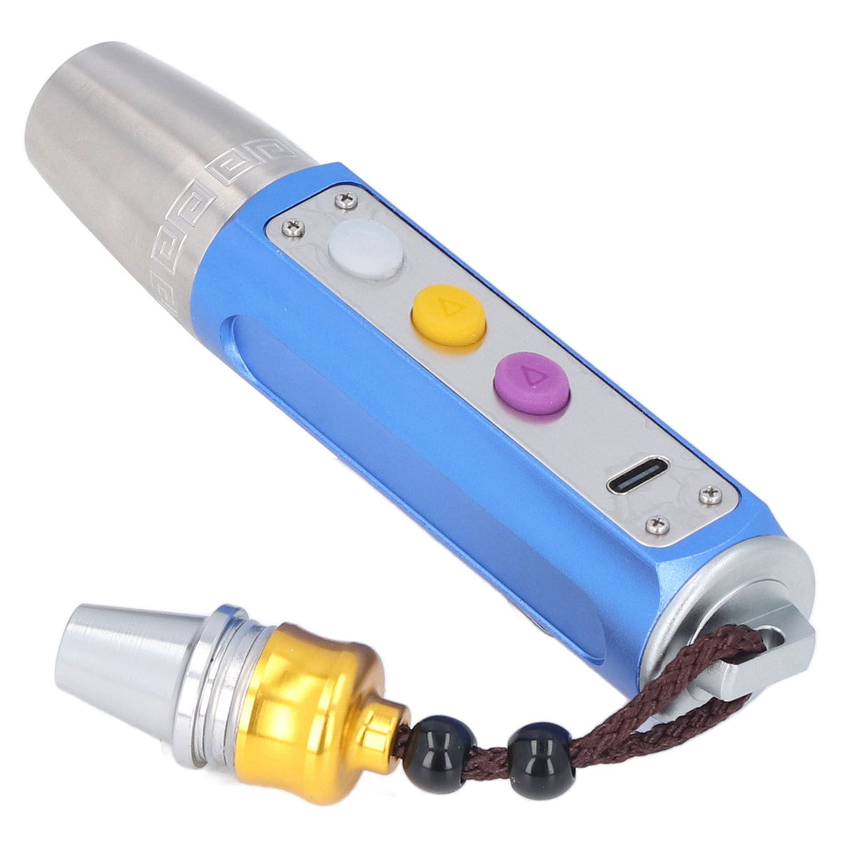 Adjustable Gem Identification Light Pocket 3LED Jewelry Appraisal Flashlight with Battery